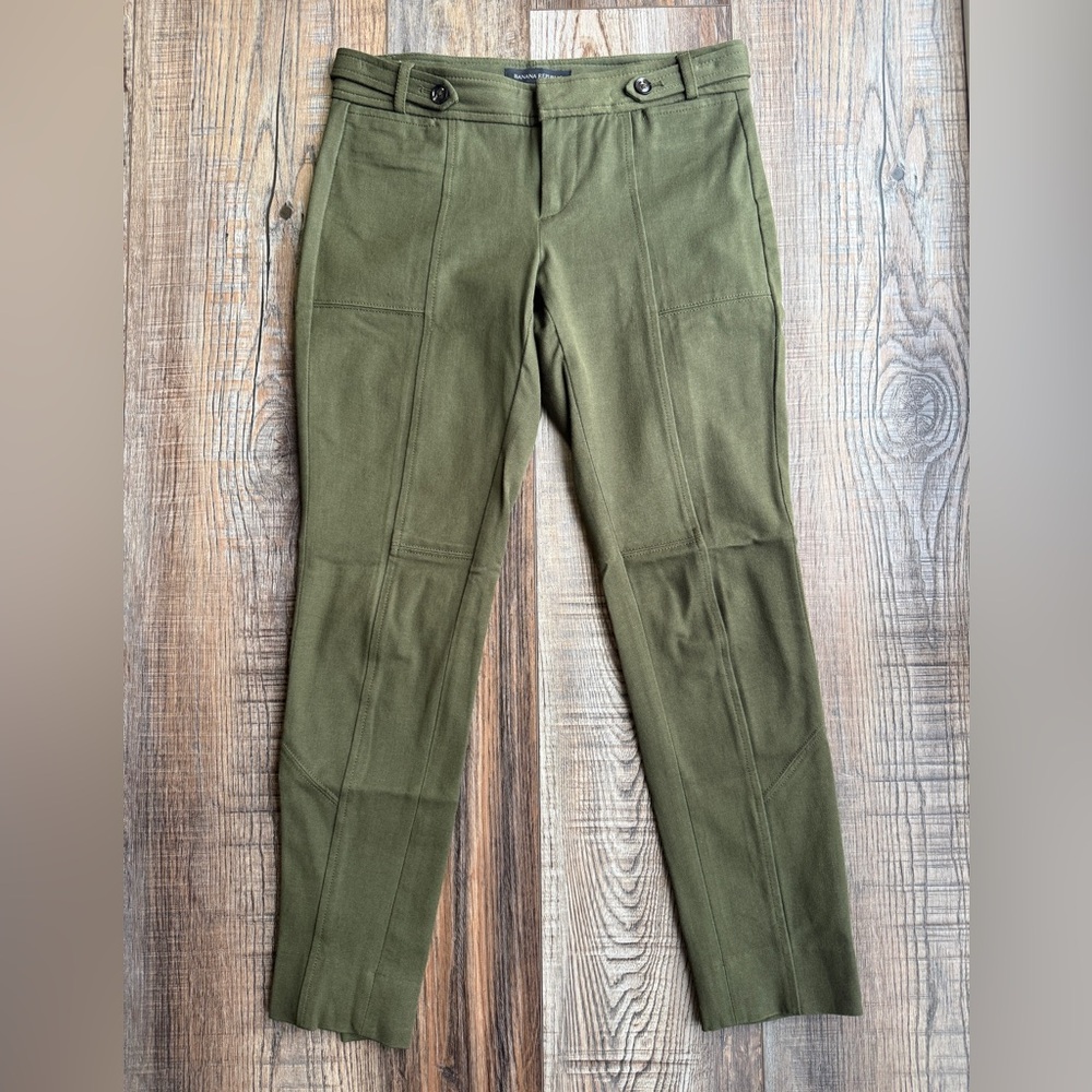 Banana Republic Forest Green Cargo Pants